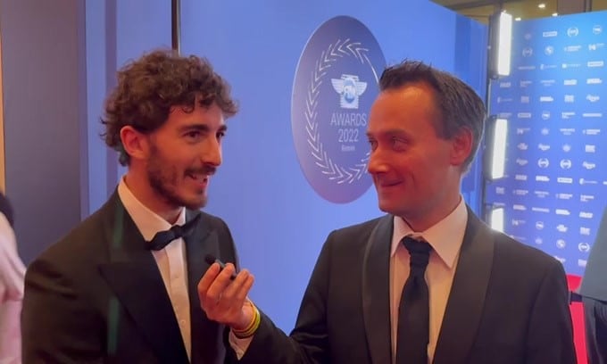 FIM AWARDS 2022: L'INTERVISTA A PECCO BAGNAIA