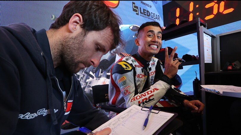 SBK, Honda MIE Racing conferma Hafizh Syahrin per il 2023