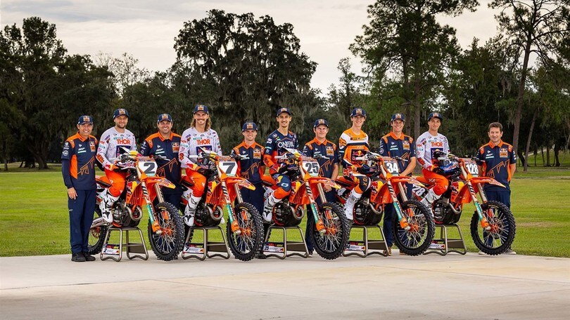SX e MX AMA: presentato lo squadrone KTM