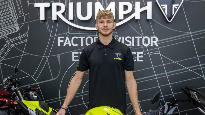 Da tre cilindri a tre cilindri: Tuuli passa da MV a Triumph in Supersport