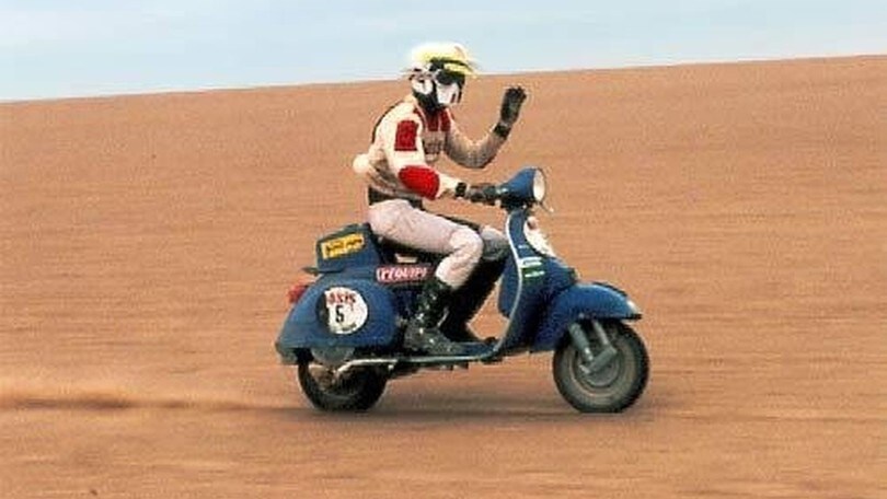 Dalla vespa alla... friggitrice: i 10 veicoli più strani nella storia della Dakar
