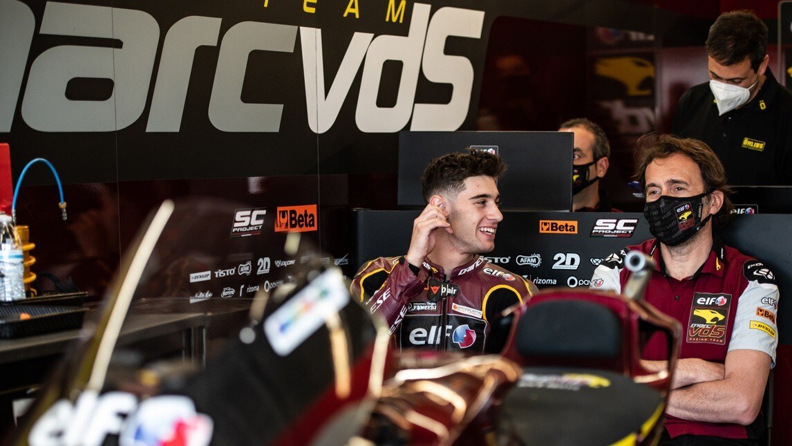 Moto2, interview with Lucio Nicastro: “Arbolino a clown in the garage, but very serious in his work”