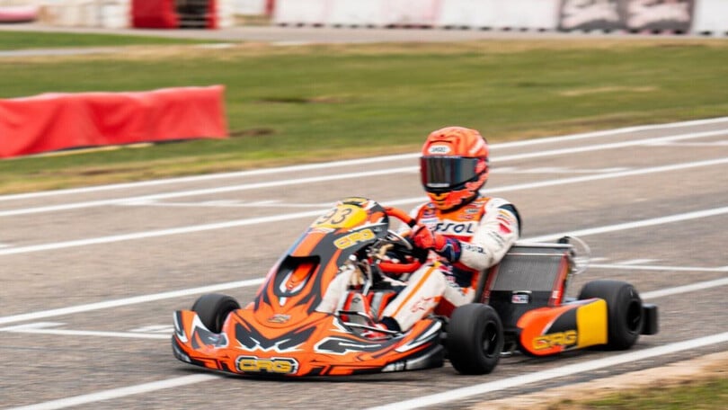 MotoGP: Marc Marquez e Alex, sfida tra fratelli con i kart
