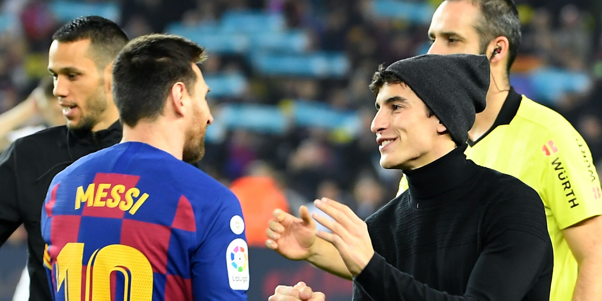 MotoGP, Marc Marquez: "Inseguo il Mondiale come Leo Messi"