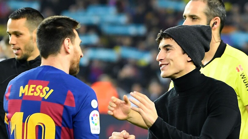 MotoGP, Marc Marquez: "Inseguo il Mondiale come Leo Messi"