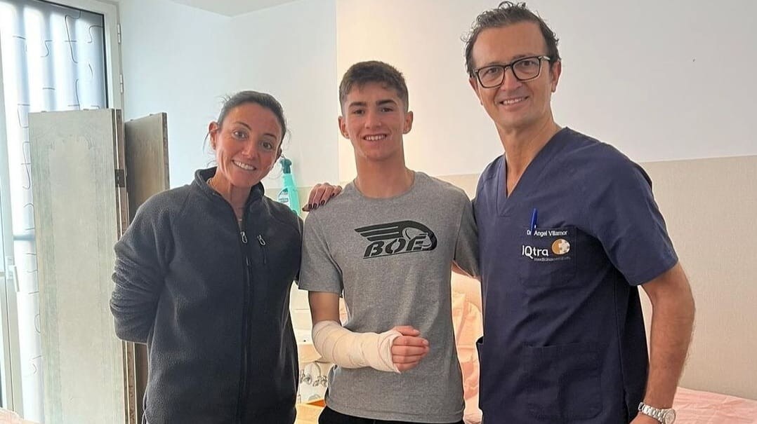 Moto3: operazione al braccio riuscita per David Munoz