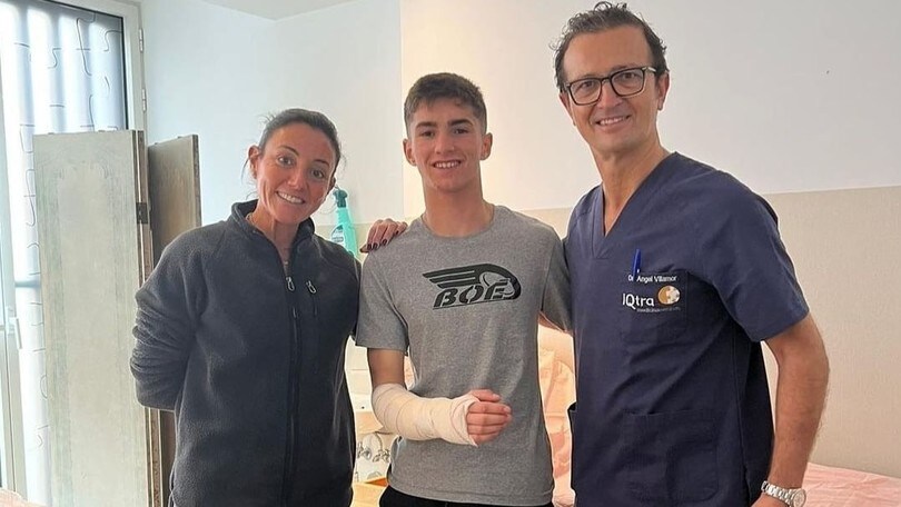 Moto3: operazione al braccio riuscita per David Munoz
