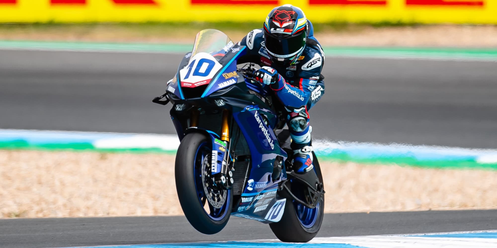 Dalla SSP all'Europeo Moto2: Orradre al via con il team Laglisse
