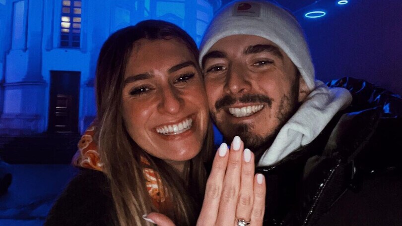 MotoGP, Pecco Bagnaia e Domizia Castagnini presto sposi: ecco l'annuncio