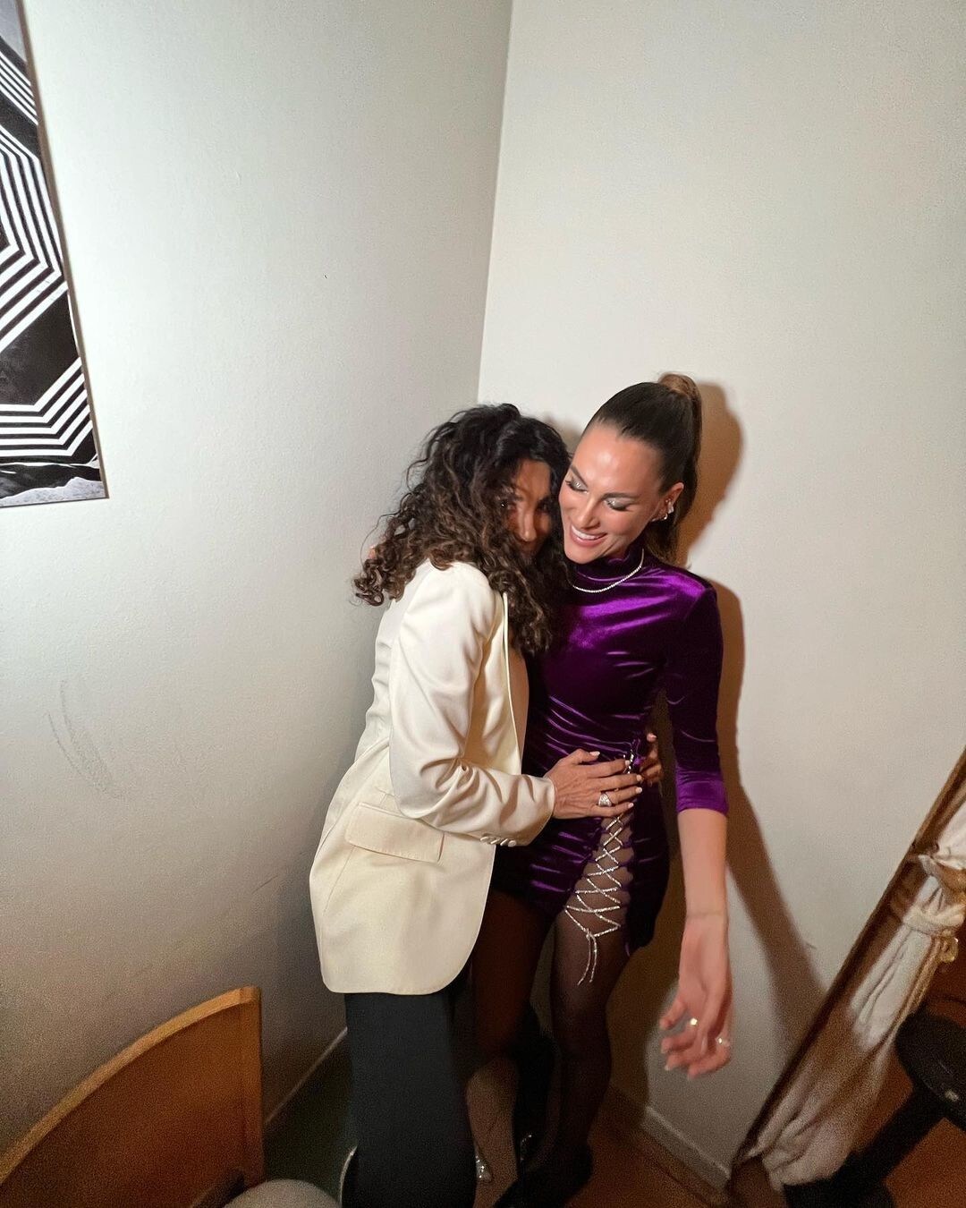 Valentino Rossi: l'abito hot di Francesca Sofia Novello per Capodanno 2023