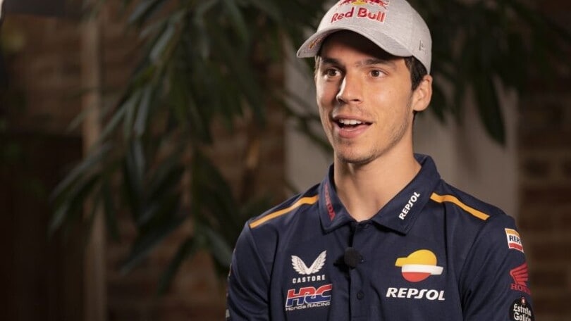 Joan Mir in Honda le prime immagini con i colori HRC