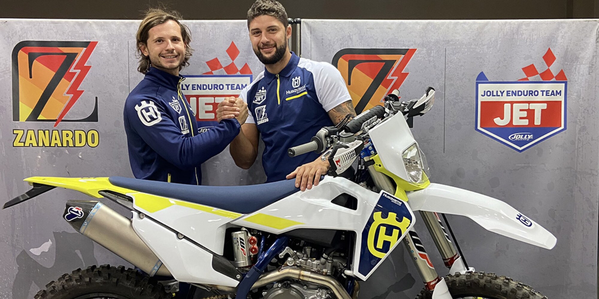 Christophe Charlier con Jet-Zanardo su Husqvarna FE 501 4T