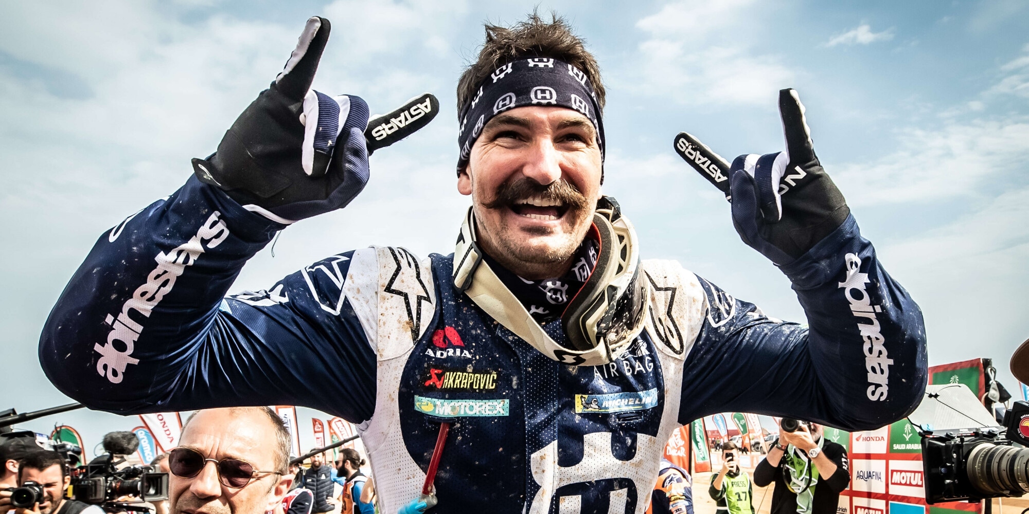 Dakar, Howes al settimo cielo: “Un onore salire sul podio con due leggende”