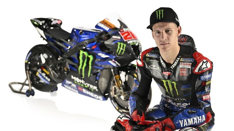 MotoGP: le prime immagini di Fabio Quartararo e la M1 2023