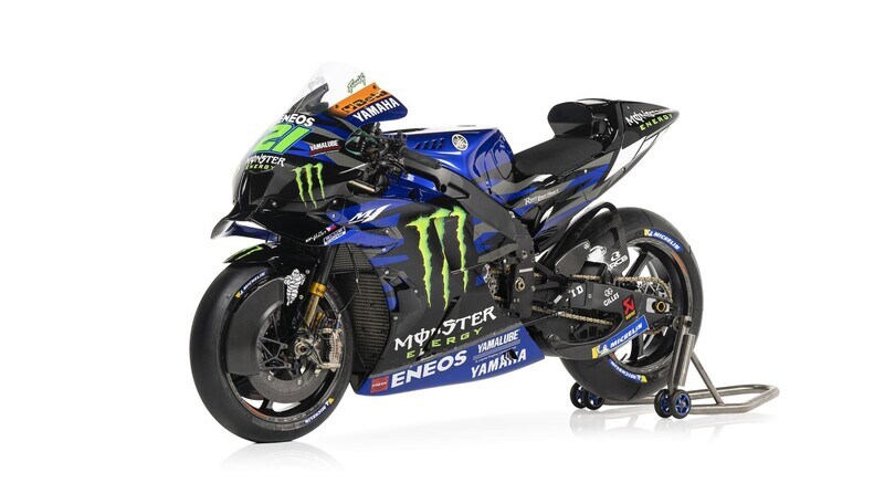 MotoGP: ecco la Yamaha M1 2023 di Franco Morbidelli