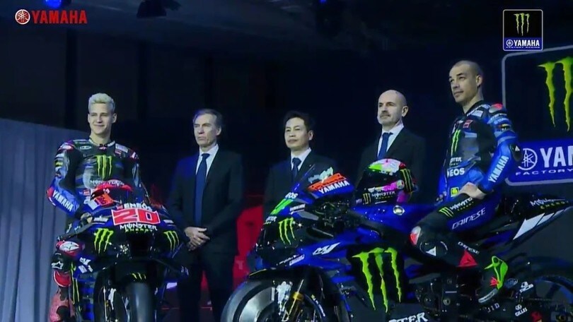 MotoGP, team Yamaha is officially presented: "We want to return to winning ways"
