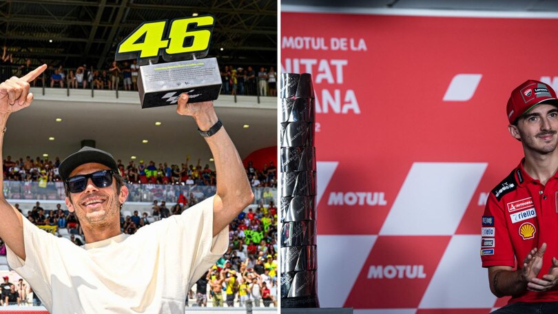 MotoGP: top-5 degli italiani più vincenti in top class, Bagnaia vicino al podio