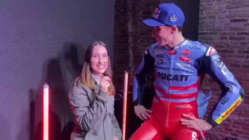 MotoGP, Alex Marquez alla presentazione Gresini