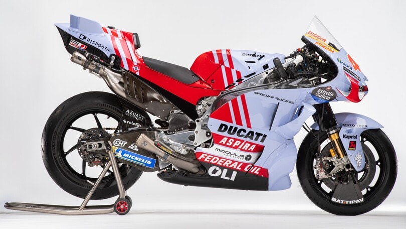 MotoGP: ecco la Ducati Gresini di Fabio Di Giannantonio