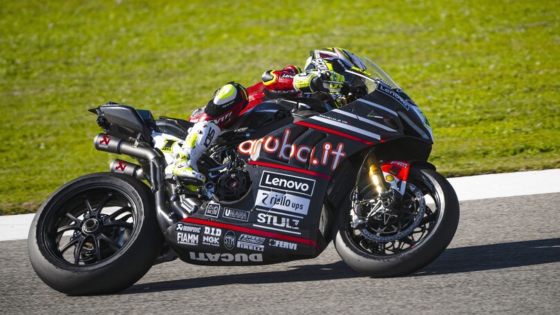 SBK Test Jerez, Alvaro Bautista: "Correre con il numero uno non è male"