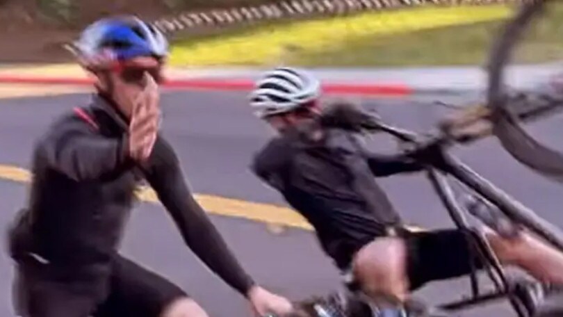 MotoGP, Fabio Quartararo: l'allenamento in bici finisce male