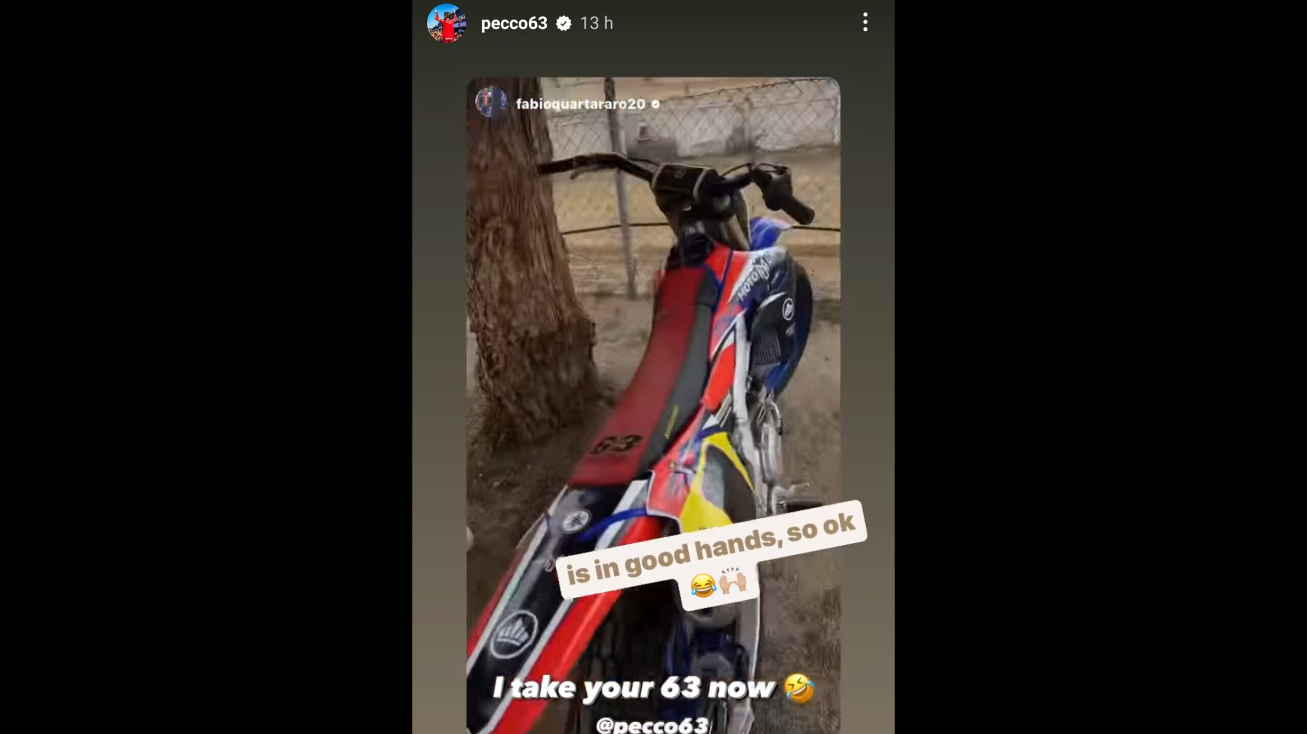 MotoGP, Quartararo "ruba" il numero 63 a Bagnaia