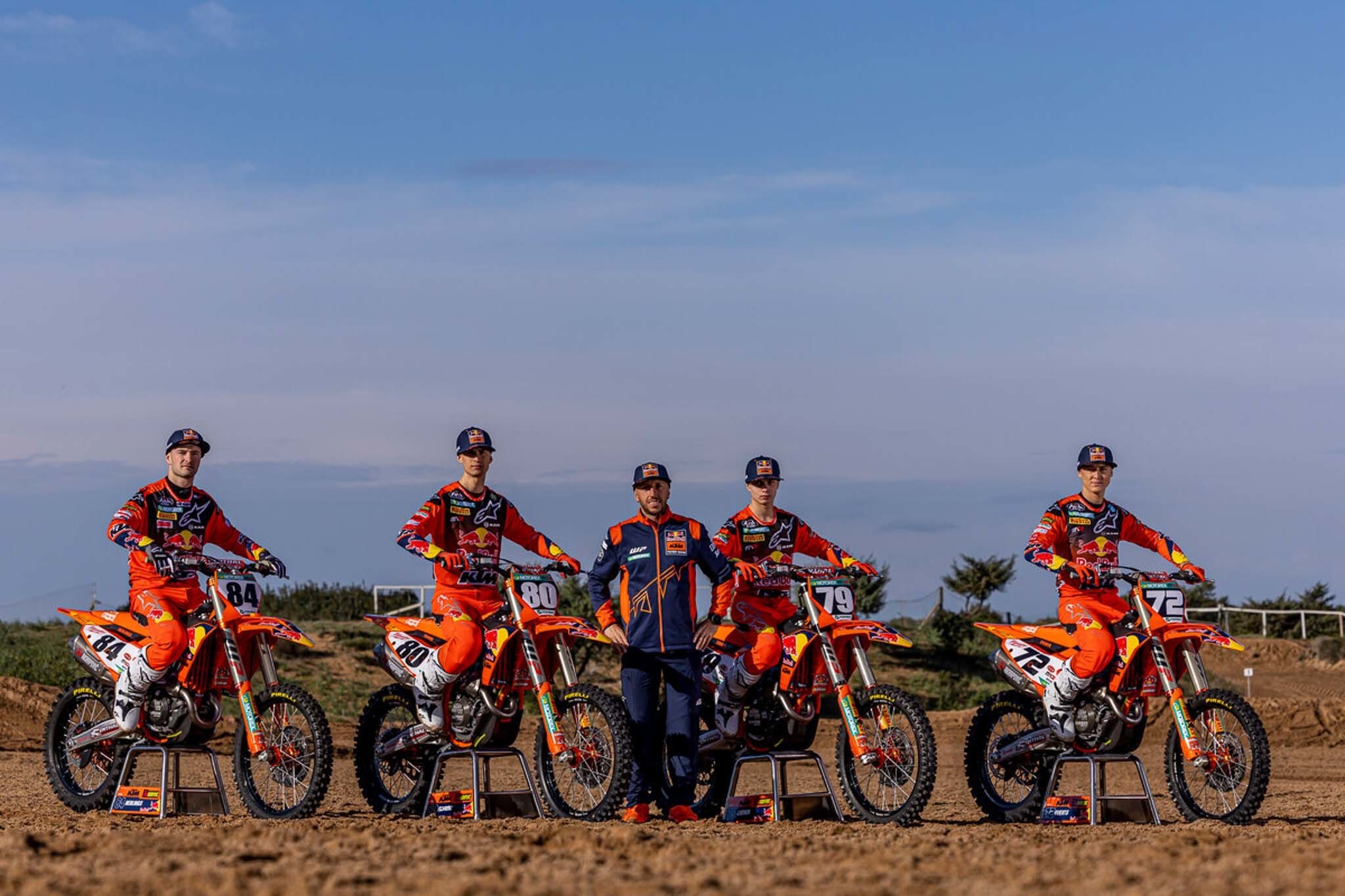 MXGP: presentata la Red Bull KTM Factory Racing