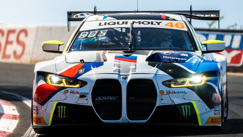 12 Ore Bathurst: Valentino Rossi, la sua BMW scatterà dall'ottavo posto