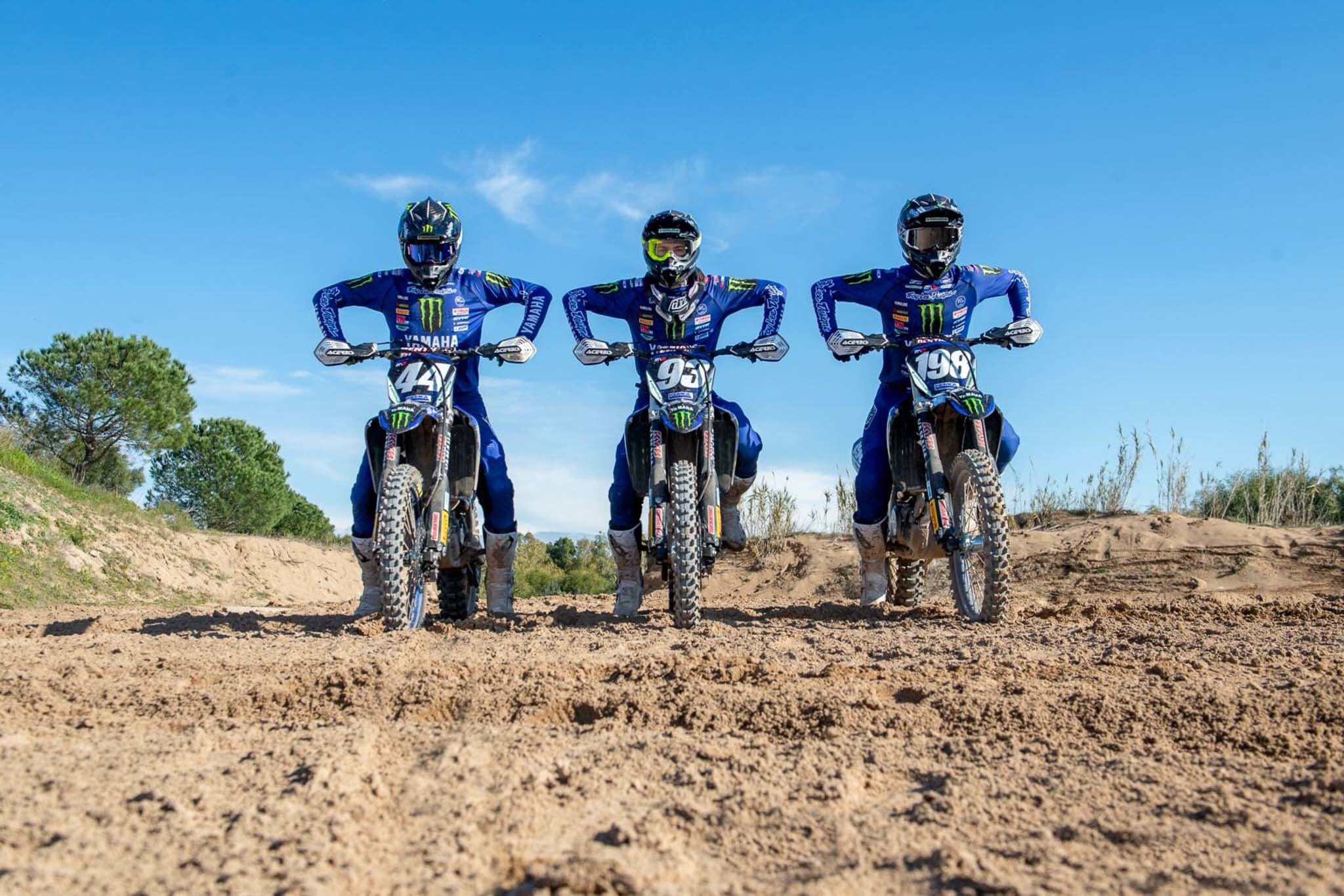 MX2: Yamaha presenta il team factory