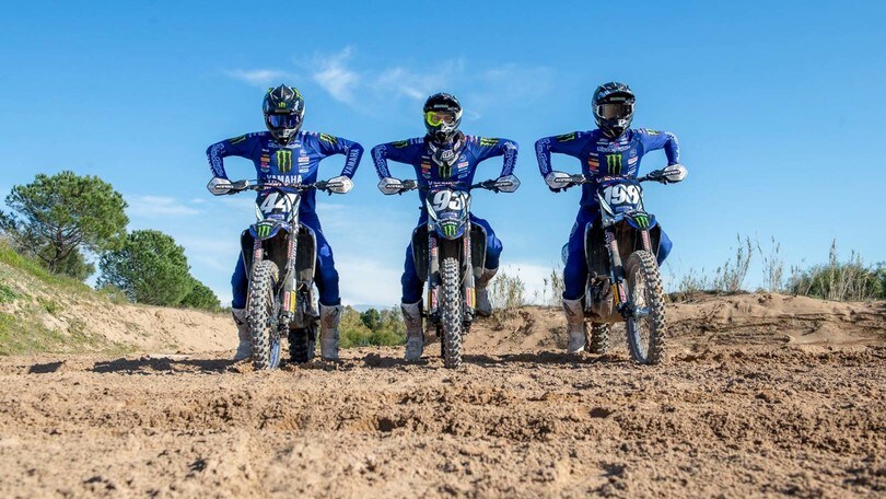 MX2: Yamaha presenta il team factory