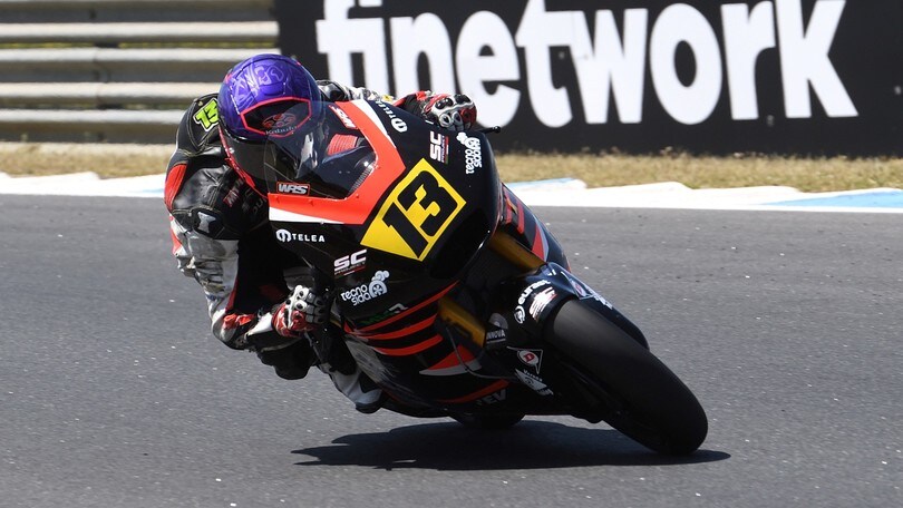 Mattia Rato resta nell'Europeo Moto2: correrà con il team AGR