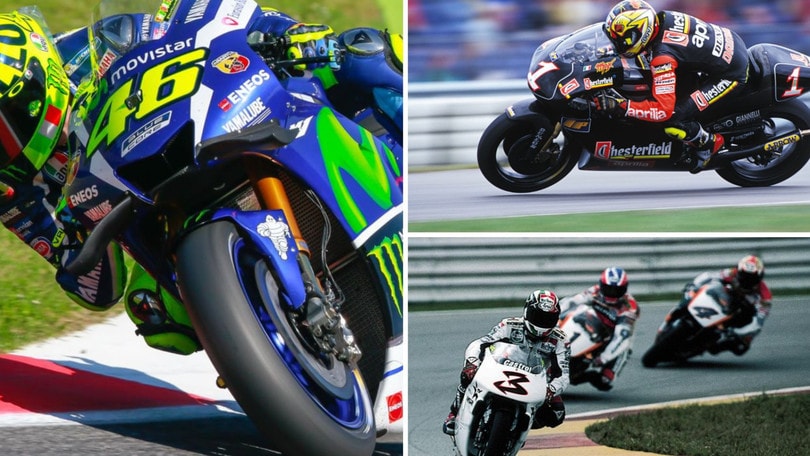 MotoGP: ecco la top-5 dei piloti italiani più vincenti tra tutte le classi