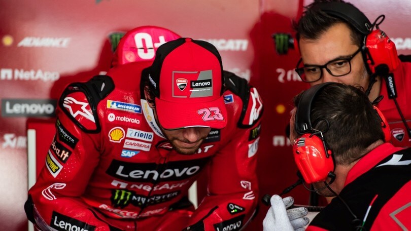 Test MotoGP, Bastianini: "Io e Bagnaia abbiamo prestazioni simili"