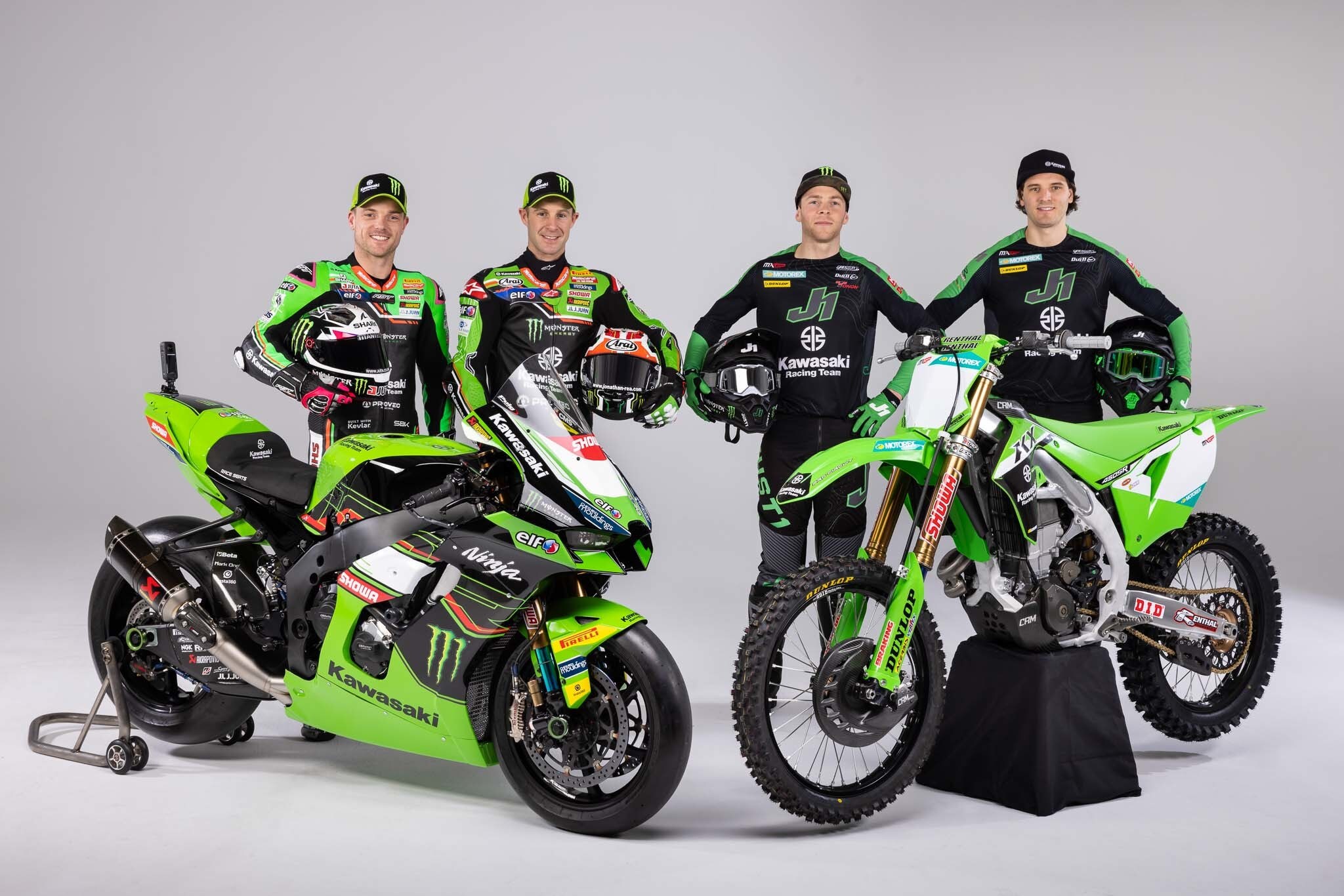 Kawasaki: presentazione show per MXGP e SBK