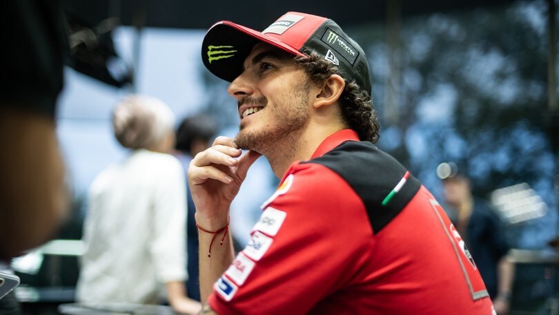 MotoGP test Sepang, Bagnaia: "Prima il bagnato mi spaventava, oggi no"