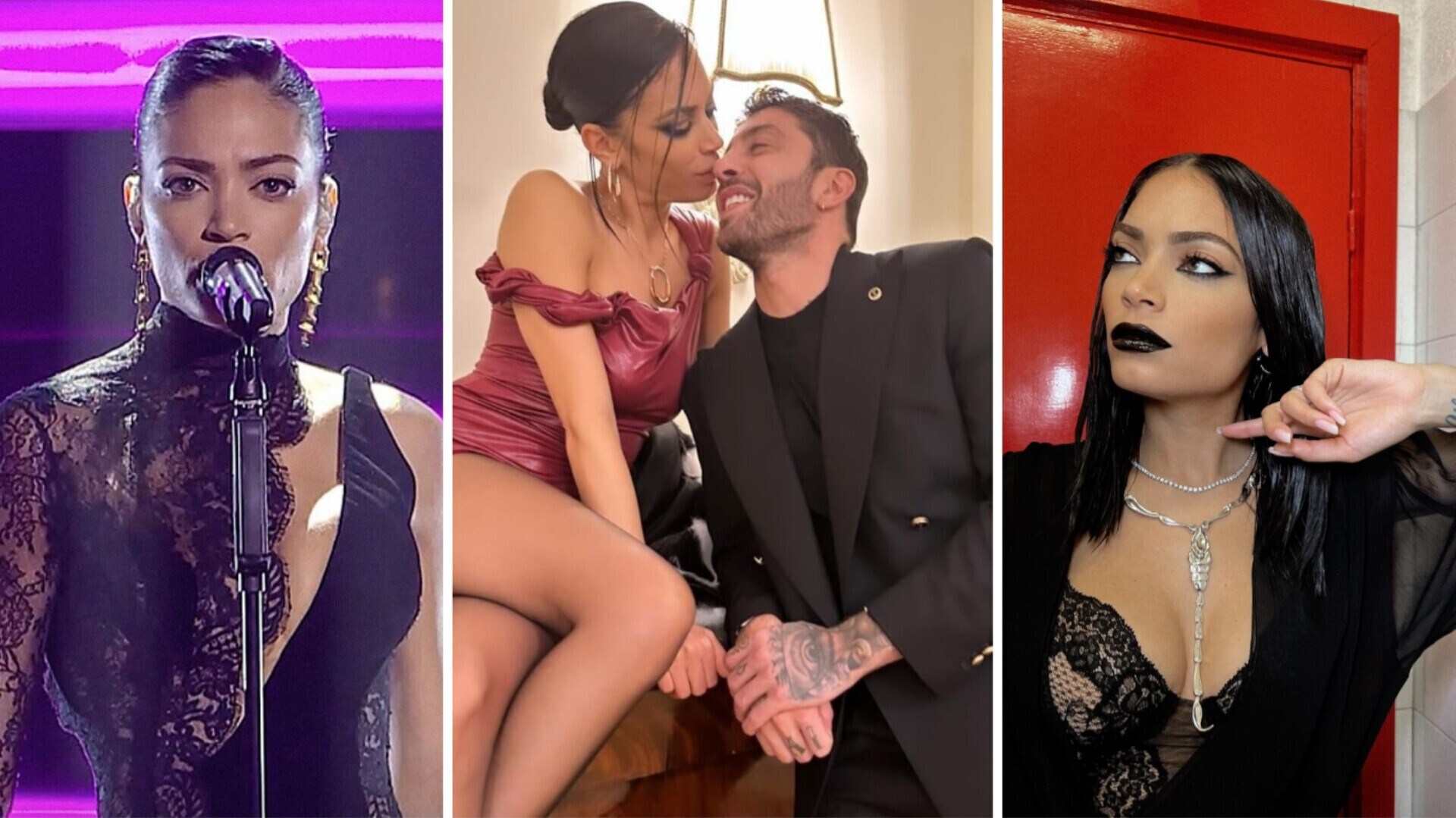 Sanremo 2023: Elodie, il look sexy che fa impazzire Andrea Iannone