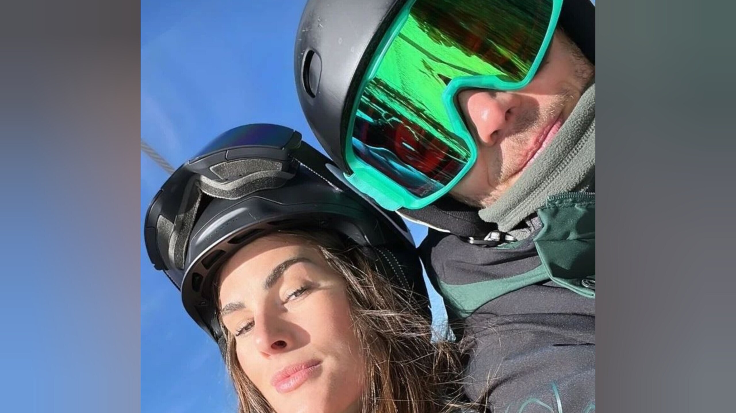 Valentino Rossi e Francesca Sofia Novello, dolce relax in montagna