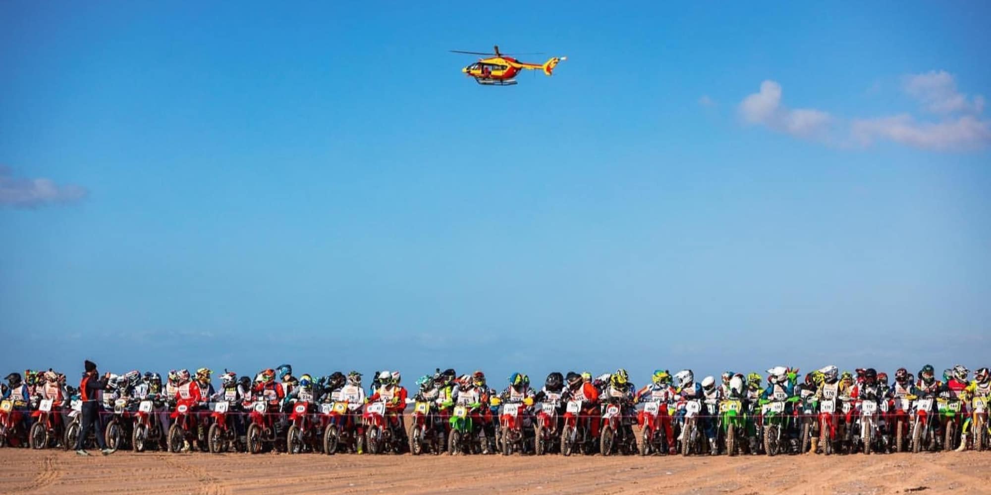 Cosa succede quando 1300 piloti partono insieme: Enduropale