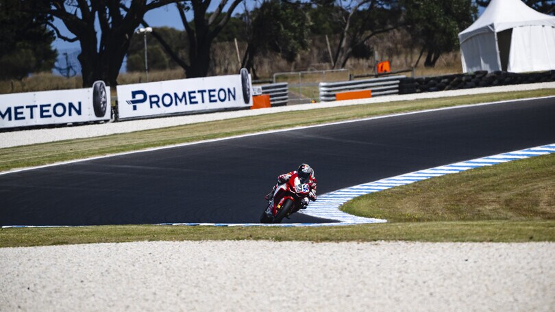 SSP, le immagini del secondo giorno di test a Phillip Island