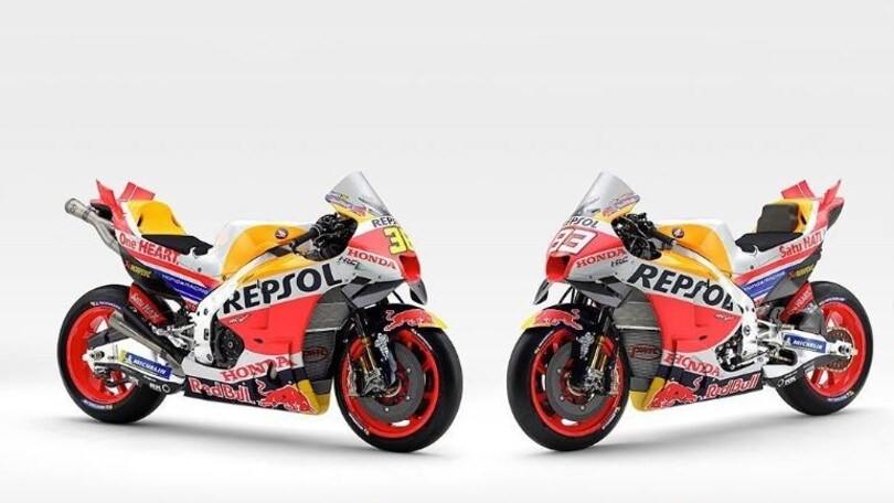 MotoGP LIVE Repsol Honda: rivelata in diretta la moto di Marquez