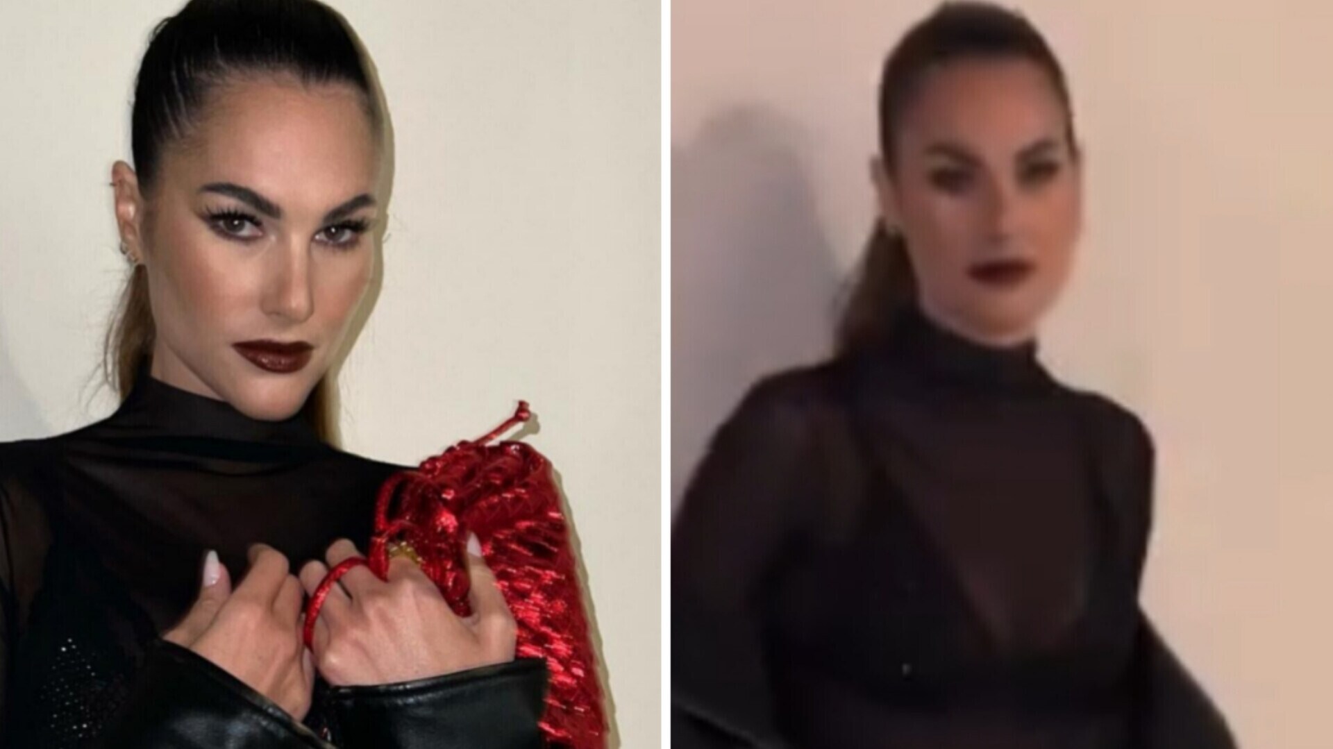 Francesca Sofia Novello, trasparenze da urlo alla Milano Fashion Week