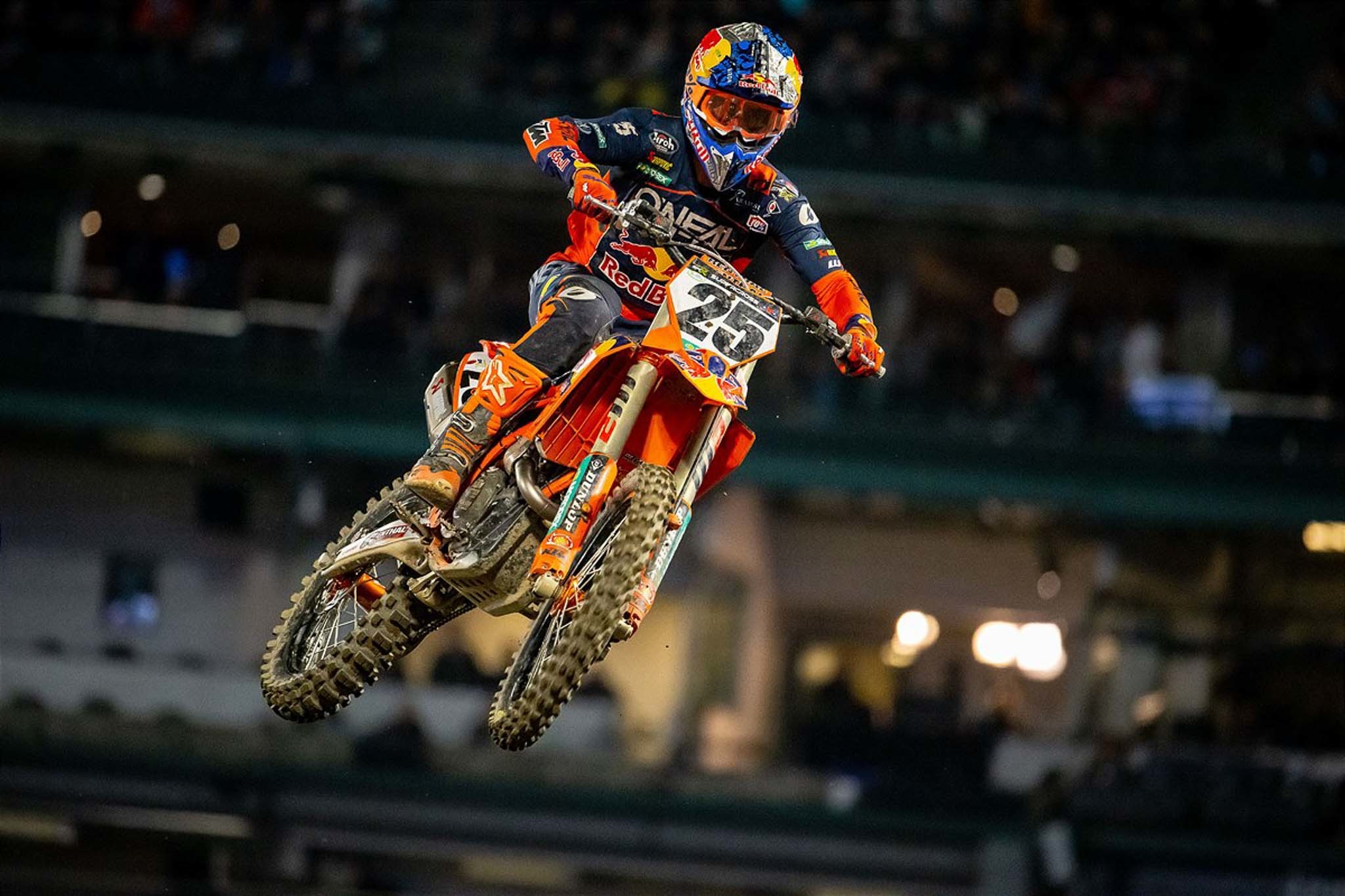 Supercross: stop per Musquin