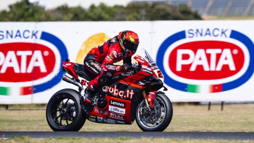 SBK Australia: delusione Rinaldi, tra il rischio di cadere e il gap da Bautista