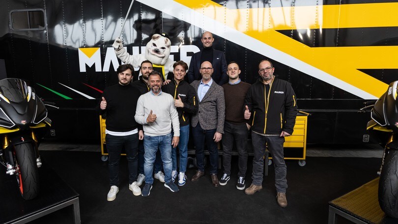 Il Team Maurer presenta la squadra per l'Aprilia RS 660 Cup 2023