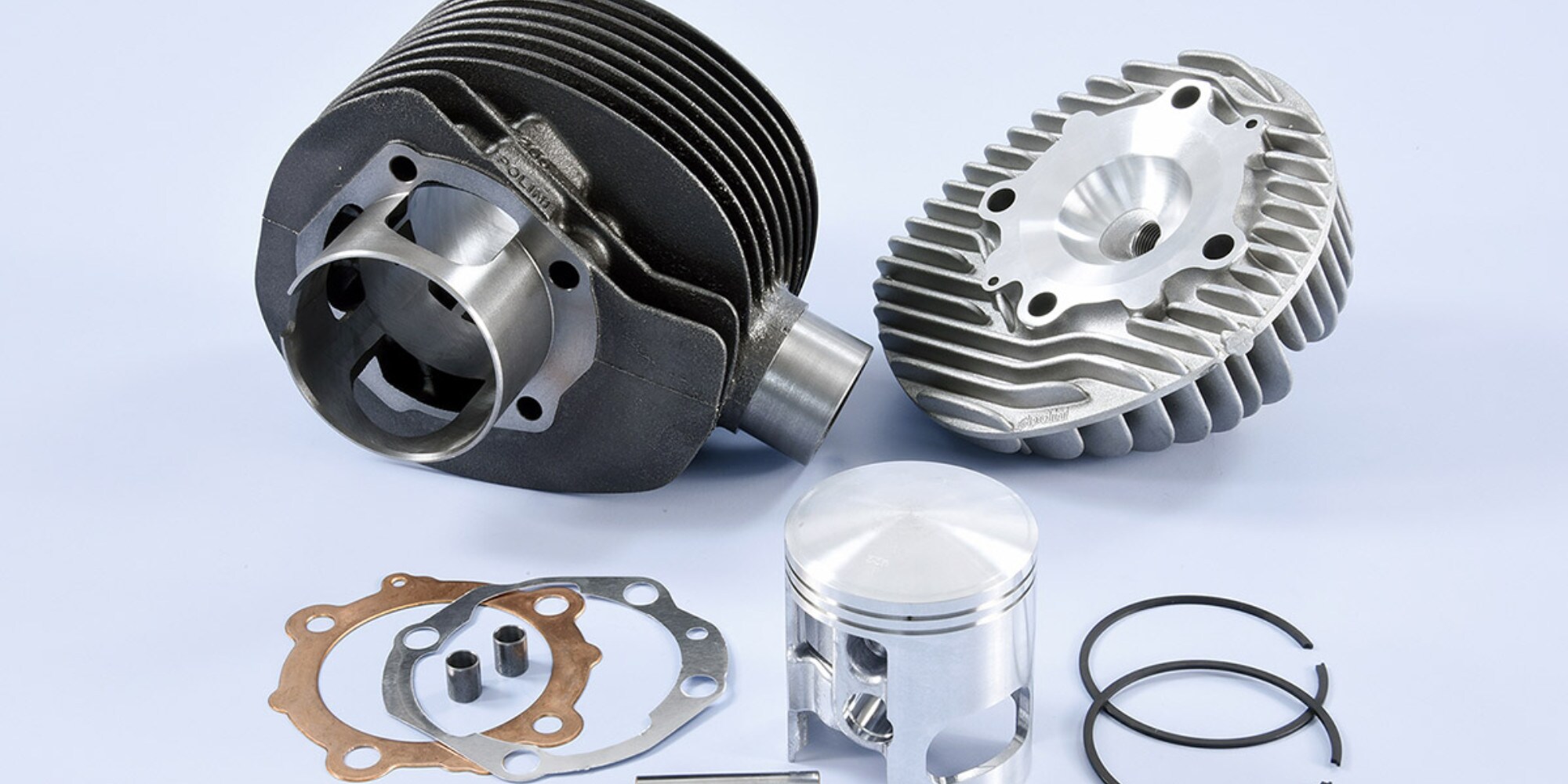 Nuovo gruppo termico Polini in ghisa per Vespa 200 PE