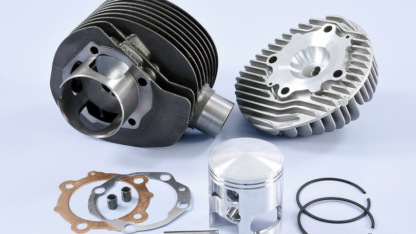 Nuovo gruppo termico Polini in ghisa per Vespa 200 PE