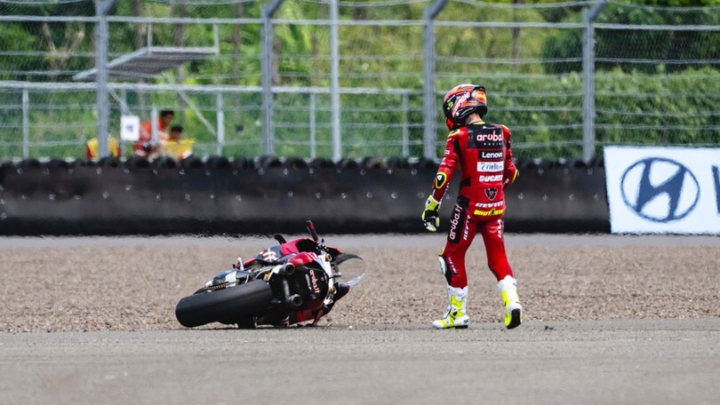 SBK Indonesia: Bautista "faccio mea culpa per la caduta"