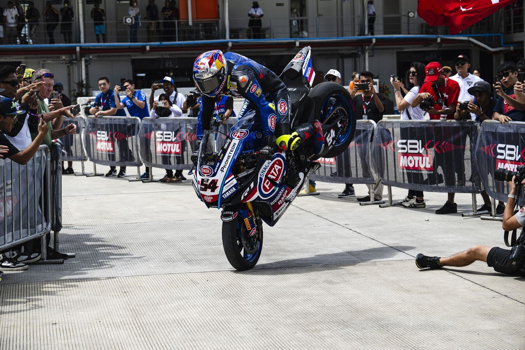 SBK Indonesia: le immagini più belle di Gara 1