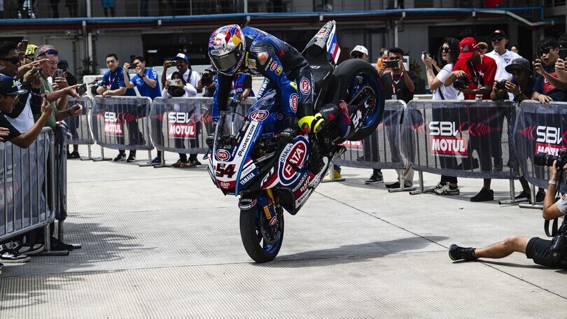 SBK Indonesia: le immagini più belle di Gara 1