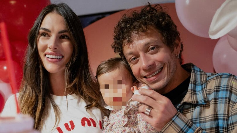 Valentino Rossi: grande festa per il primo compleanno di Giulietta
